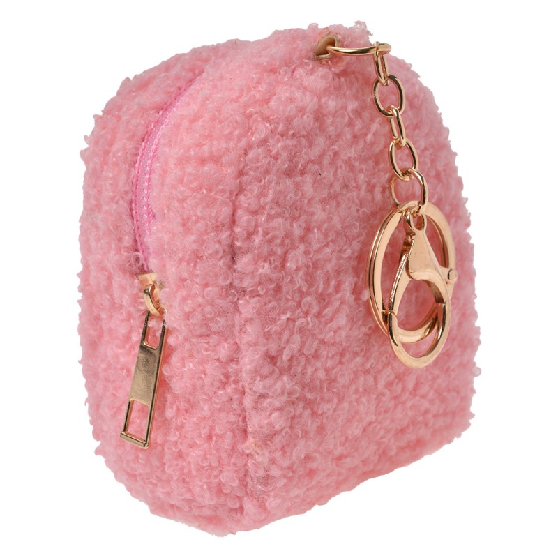 Juleeze Keychain small pouch Pink Plush