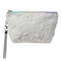 Juleeze Pochette da donna Cuore 23x13 cm Bianco Sintetico Rettangolo