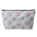 Juleeze Damenkulturtasche 26x6x16 cm Grün Rosa Synthetisch Rechteck Rosen