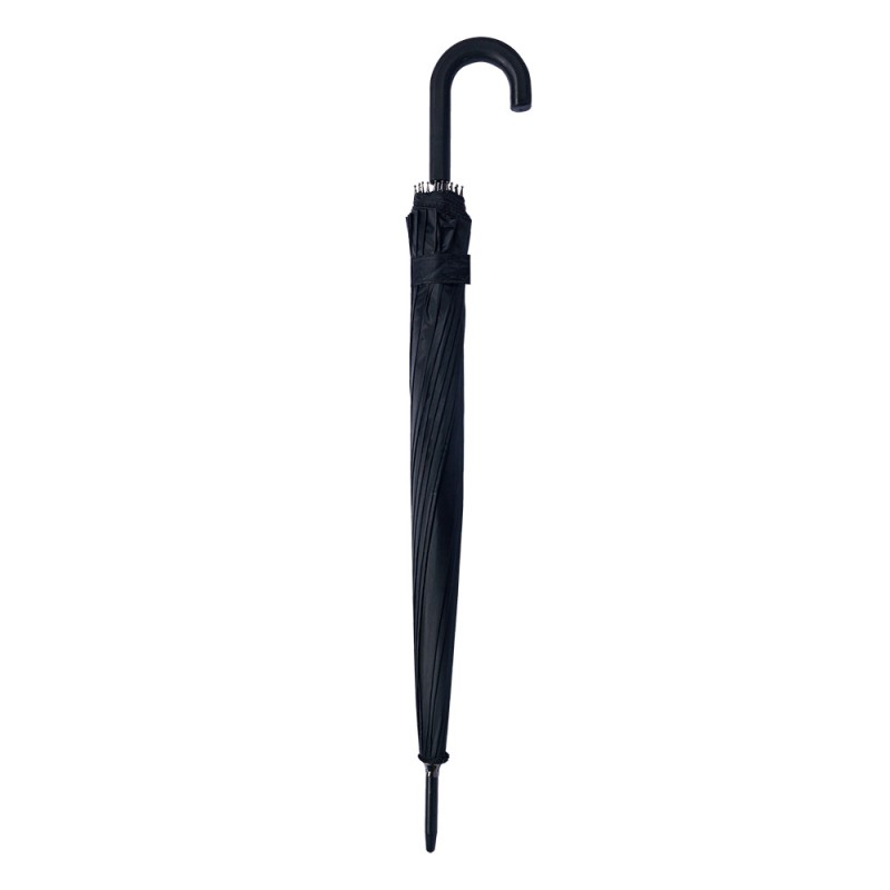 Juleeze Parapluie pour adultes 60 cm Noir Synthétique