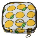 Juleeze Wallet 11x11 cm Yellow White Synthetic Square Lemons