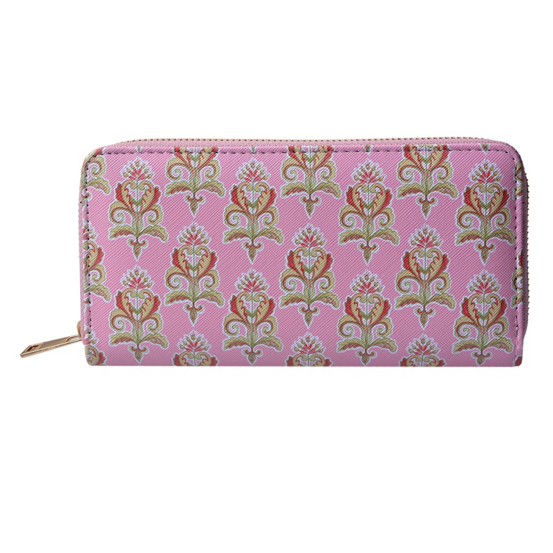 Juleeze Wallet 10x19 cm Pink Plastic Rectangle