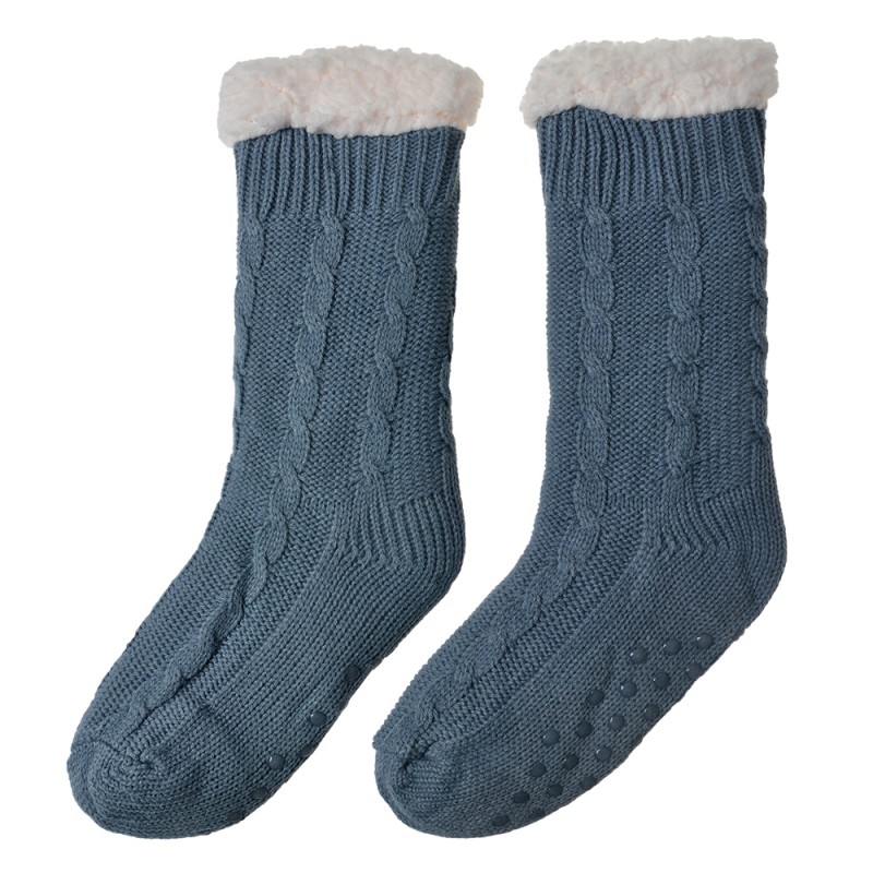 Juleeze Home Socks women one size Blue Synthetic