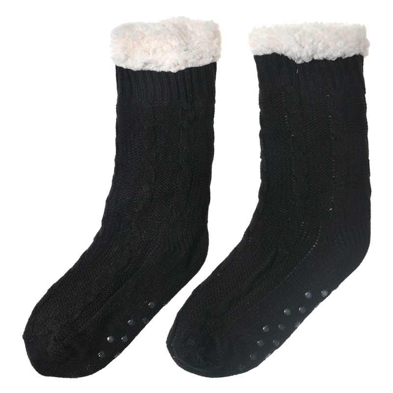 Juleeze Home Socks women one size Black Synthetic