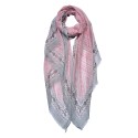 Juleeze Printed Scarf 90x180 cm Pink