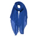 Juleeze Solid Colour Scarf 90x180 cm Blue