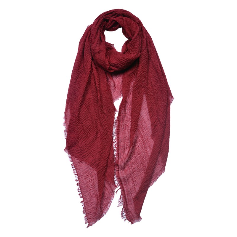 Juleeze Solid Colour Scarf 90x180 cm Red