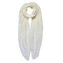 Juleeze Solid Colour Scarf 90x180 cm White