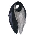 Juleeze Solid Colour Scarf 90x180 cm Black Grey