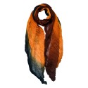 Juleeze Solid Colour Scarf 90x180 cm Green Orange