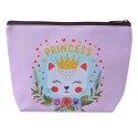 Juleeze Damenkulturtasche 22x15 cm Rosa Synthetisch Rechteck Katze