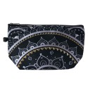 Juleeze Trousse de toilette pour femmes 22x13x18 cm Noir Synthétique