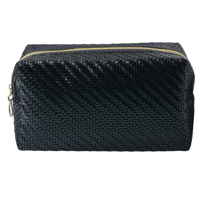 Juleeze Ladies' Toiletry Bag 18x8x10 cm Black Synthetic Rectangle