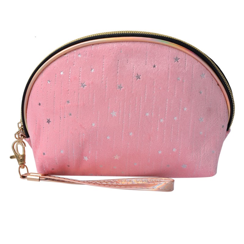 Juleeze Ladies' Toiletry Bag 22x8x14 cm Pink Synthetic Oval