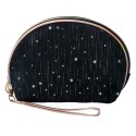 Juleeze Pochette da donna 22x8x14 cm Nero Sintetico Ovale