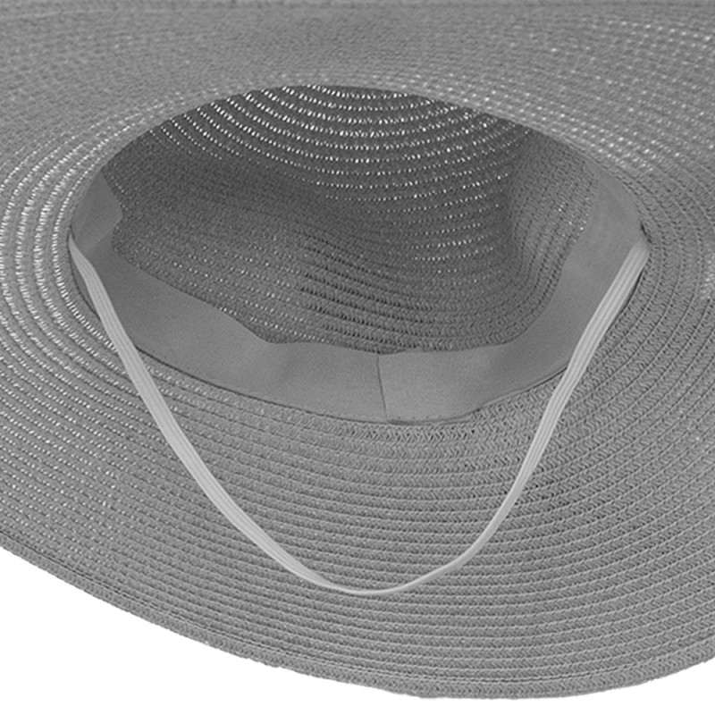 Juleeze Women's Hat Ø 42 cm Beige Paper straw Round