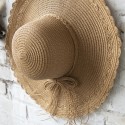 Juleeze Women's Hat Brown Paper straw