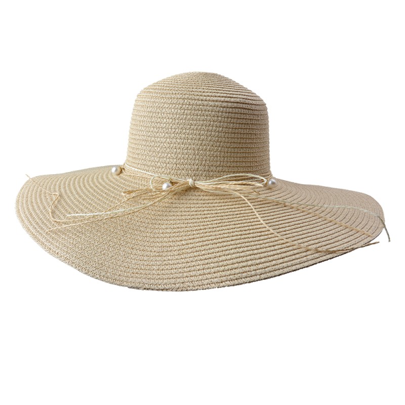 Juleeze Women's Hat Beige Paper straw