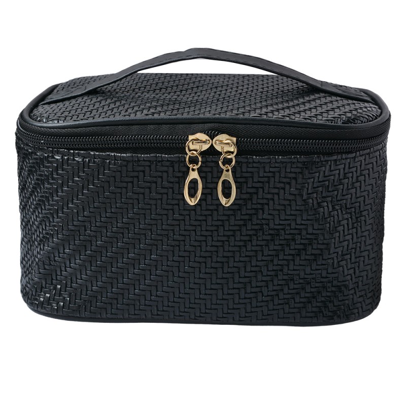 Juleeze Ladies' Toiletry Bag 21x15x14 cm Black Synthetic Rectangle