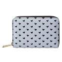 Juleeze Wallet 10x15 cm White Black Plastic Rectangle Hearts