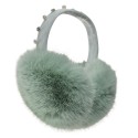 Juleeze Earmuffs for Girls Green Polyester