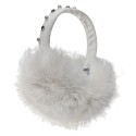 Melady Earmuffs for Girls White Polyester