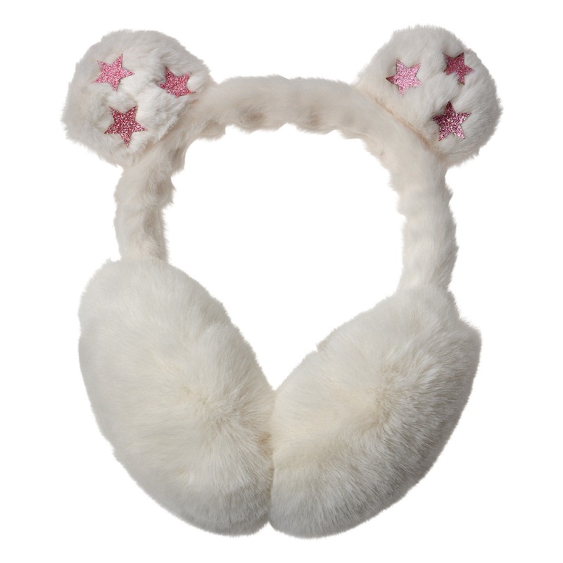 Melady Cache-oreilles pour enfants one size Blanc Polyester