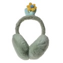 Melady Cache-oreilles pour enfants Fleur one size Vert Polyester