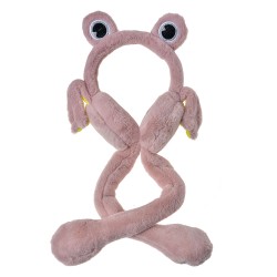 Juleeze Paraorecchie per bambini one size Rosa Peluche