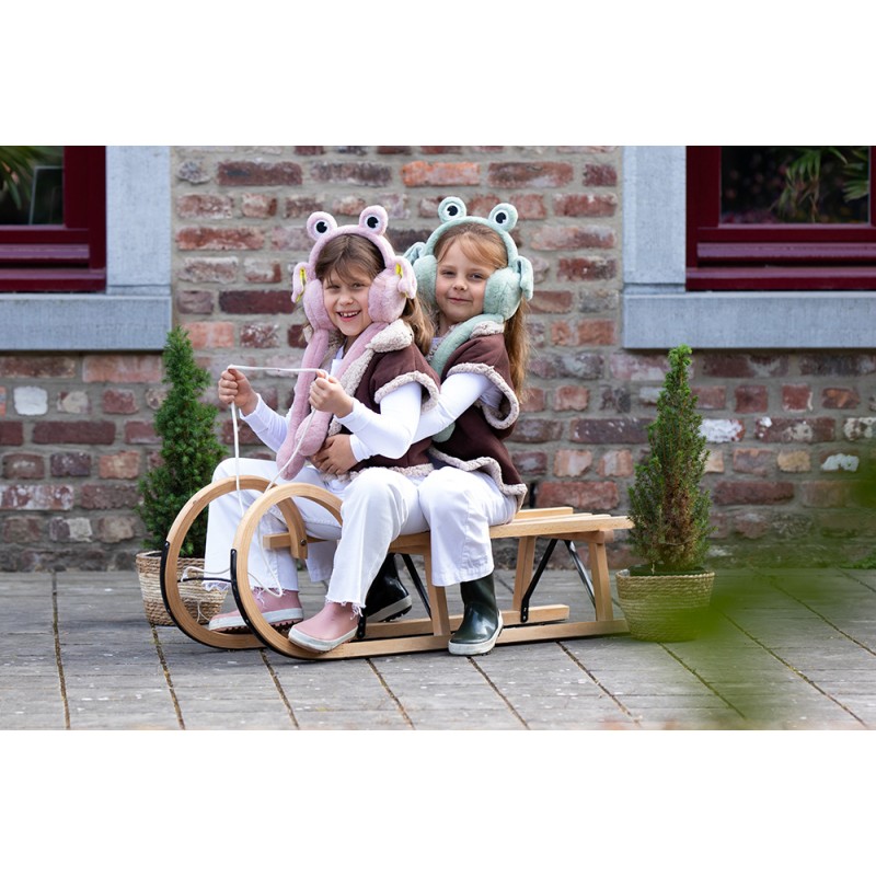 Juleeze Cache-oreilles pour enfants one size Rose Peluche