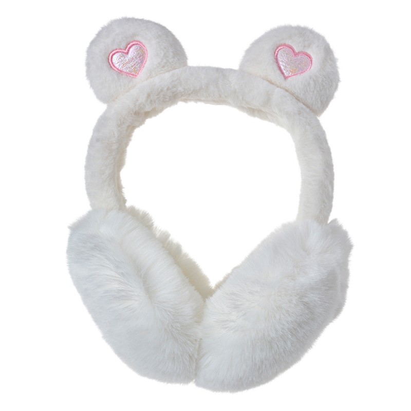 Juleeze Kids' Ear Warmers one size White Polyester