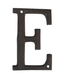 Clayre & Eef Iron Letter E...
