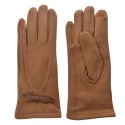 Juleeze Gants d'hiver 8x24 cm Marron Polyester