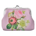 Juleeze Wallet 8x12 cm Pink Plastic Flowers