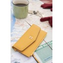 Juleeze Portefeuille 20x10 cm Jaune Cuir artificiel Rectangle