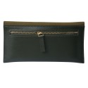 Juleeze Portafoglio 19x10 cm Verde Nero Pelle artificiale Rettangolo