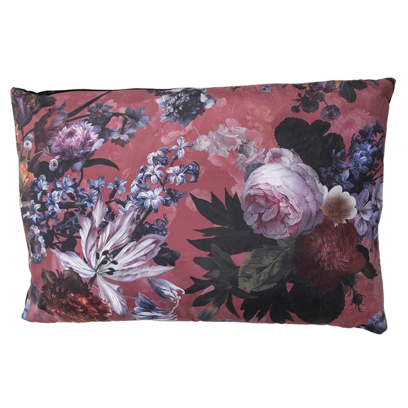 Clayre & Eef Coussin 60x40 cm Rose Synthétique