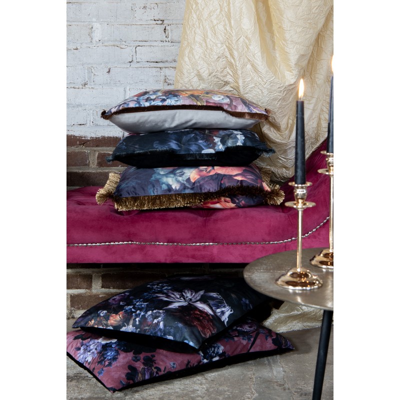 Clayre & Eef Coussin 60x40 cm Rose Synthétique