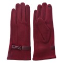 Melady Gants d'hiver 8x24 cm Rouge Polyester