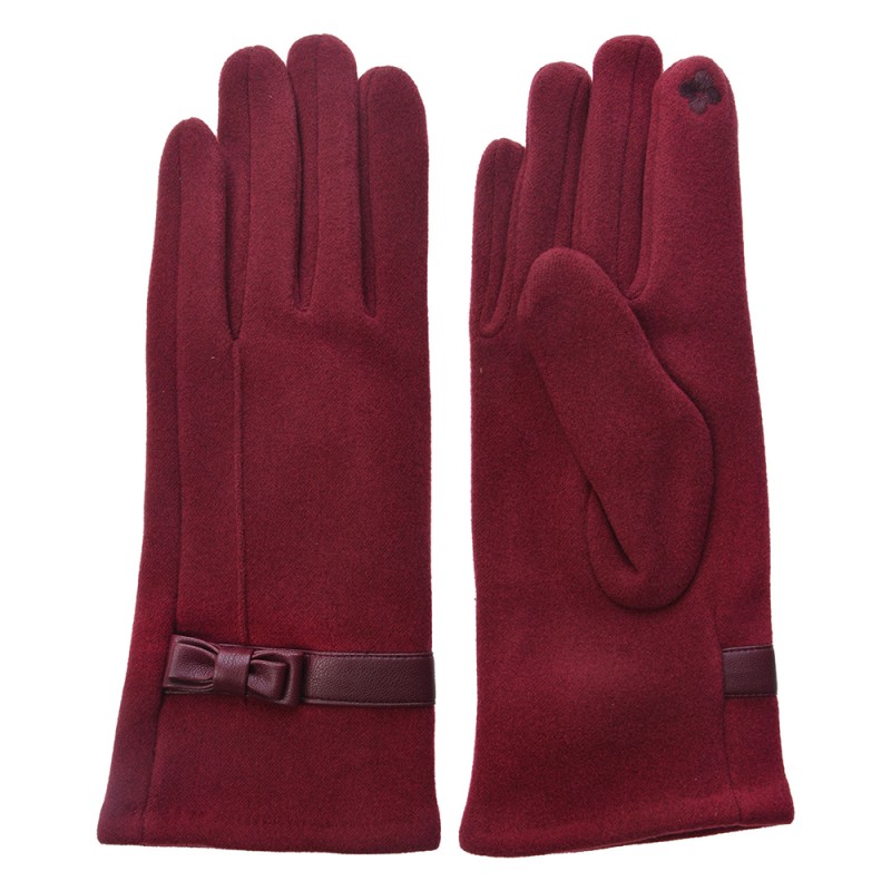 Melady Winterhandschuhe 8x24 cm Rot Polyester