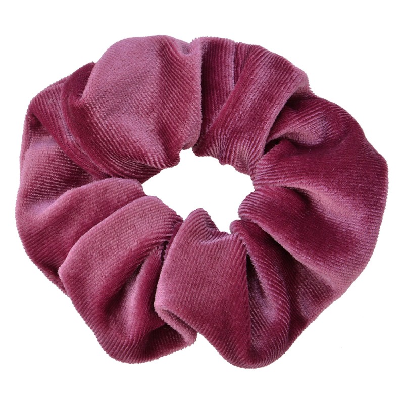 Melady Elastico per capelli scrunchie Viola Sintetico Rotondo