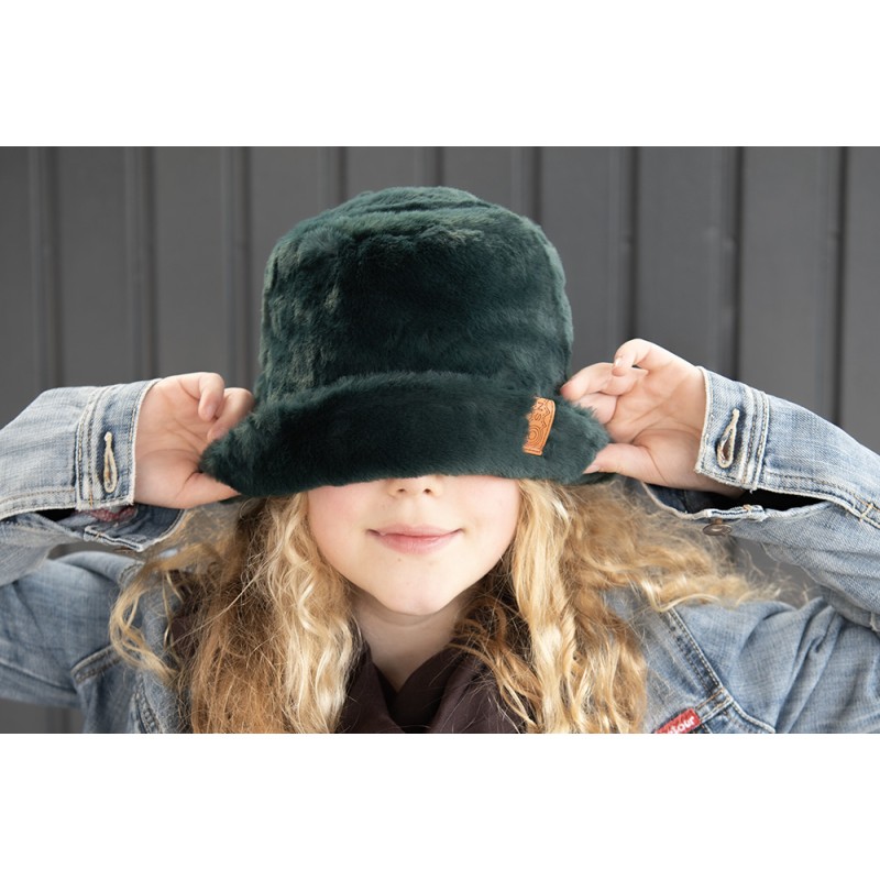 Melady Children's Hat Green Synthetic