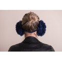 Juleeze Ear Warmers one size Blue Polyester