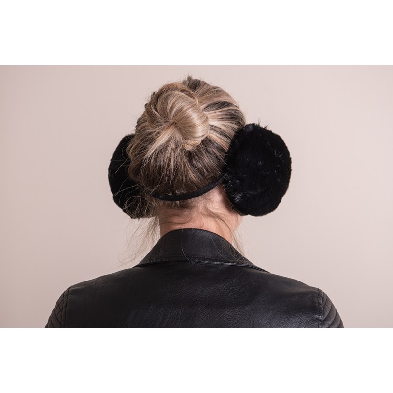 Juleeze Ear Warmers one size Black Polyester