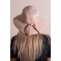 Juleeze Cappello da donna Rosa Paglia di carta