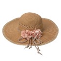 Juleeze Women's Hat Brown Paper straw