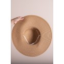 Juleeze Chapeau de femme Marron Paille en papier