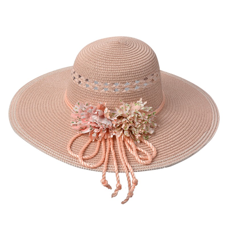 Juleeze Women's Hat Pink Paper straw