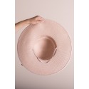 Juleeze Chapeau de femme Rose Paille en papier