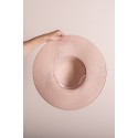 Juleeze Chapeau de femme Rose Paille en papier